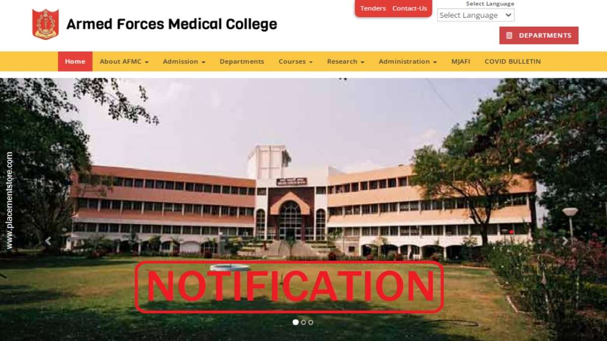 AFMC - Armed Forces medical College