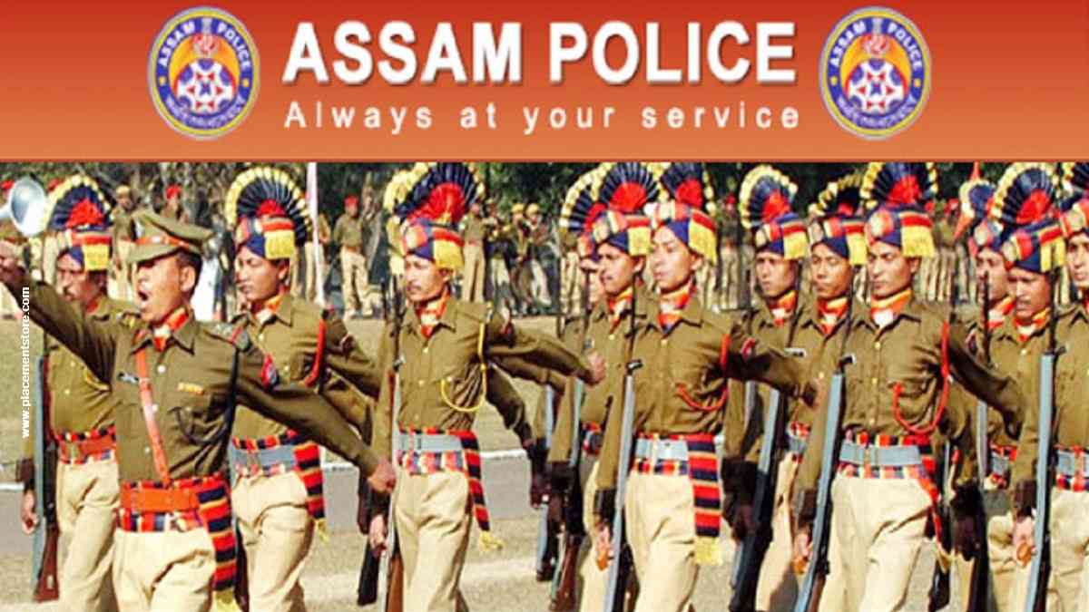 Assam Police Si Recruitment Apply Online Post