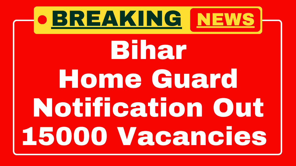 Bihar Home Guard Recruitment 2025