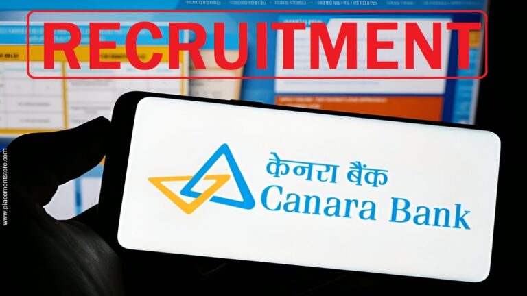 Canara Bank Recruitment 2025 » Apply Online, Selection Process ...