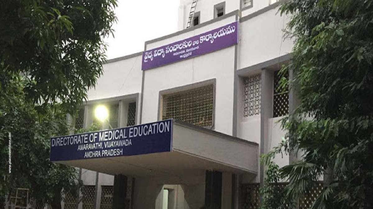 DME AP - Directorate of Medical Education Andhra Pradesh