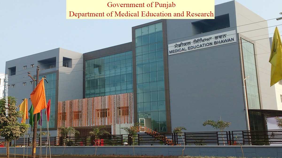 directorate of medical education & research punjab