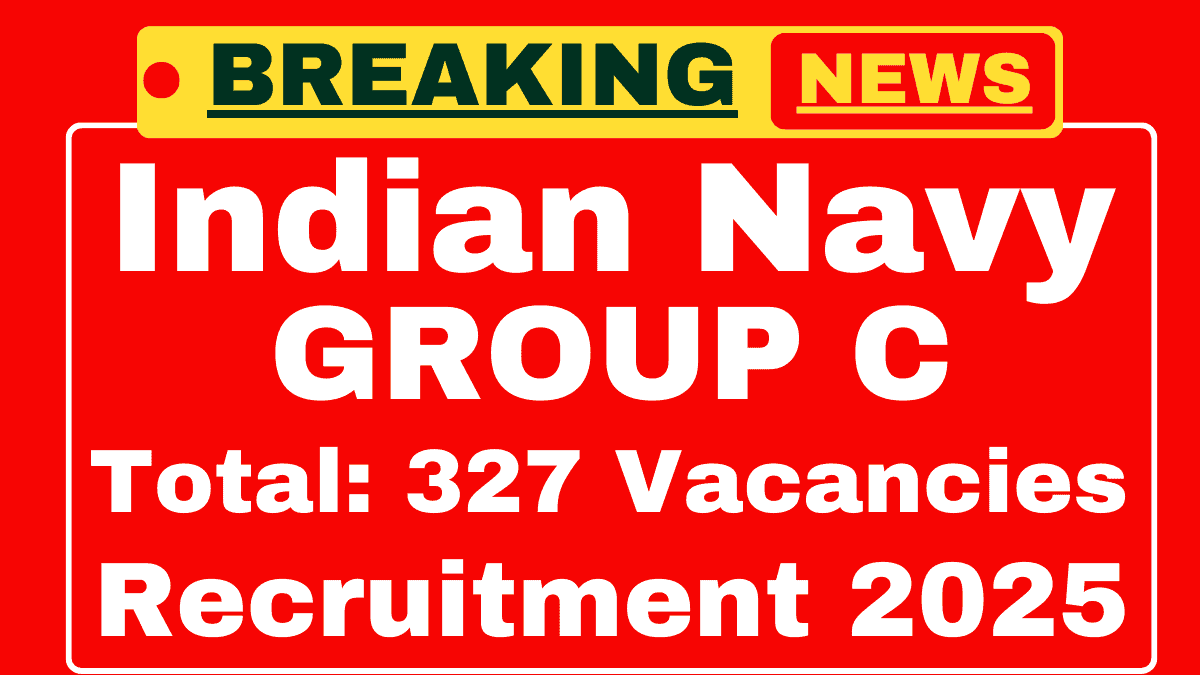 Indian Navy Group C Recruitment 2025