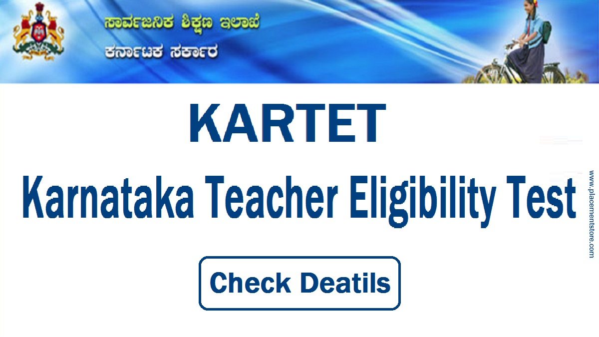 KARTET 2022 Online Registration, Notification Karnataka Teachers ...