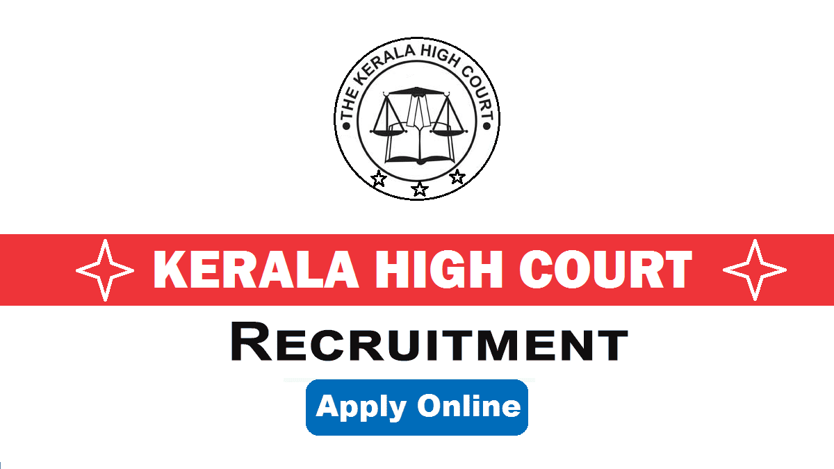 Kerala High Court Recruitment