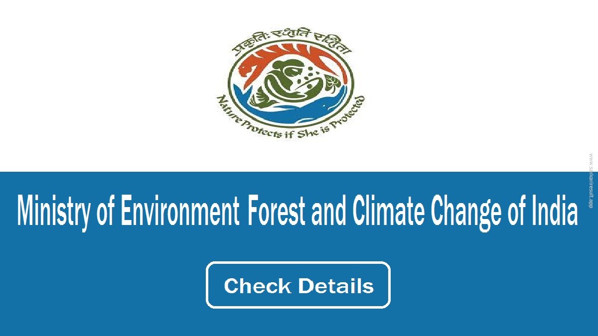 MOEF - Ministry of Environment Forest and Climate Change