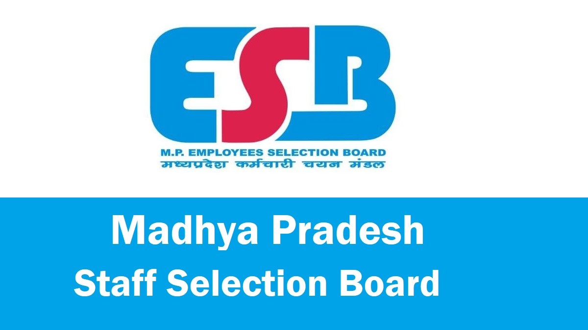 MPESB - Madhya Pradesh Staff Selection Board