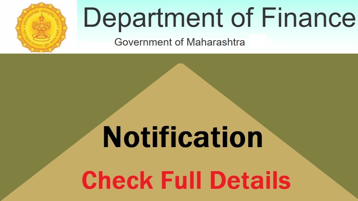 Maharashtra Finance Department