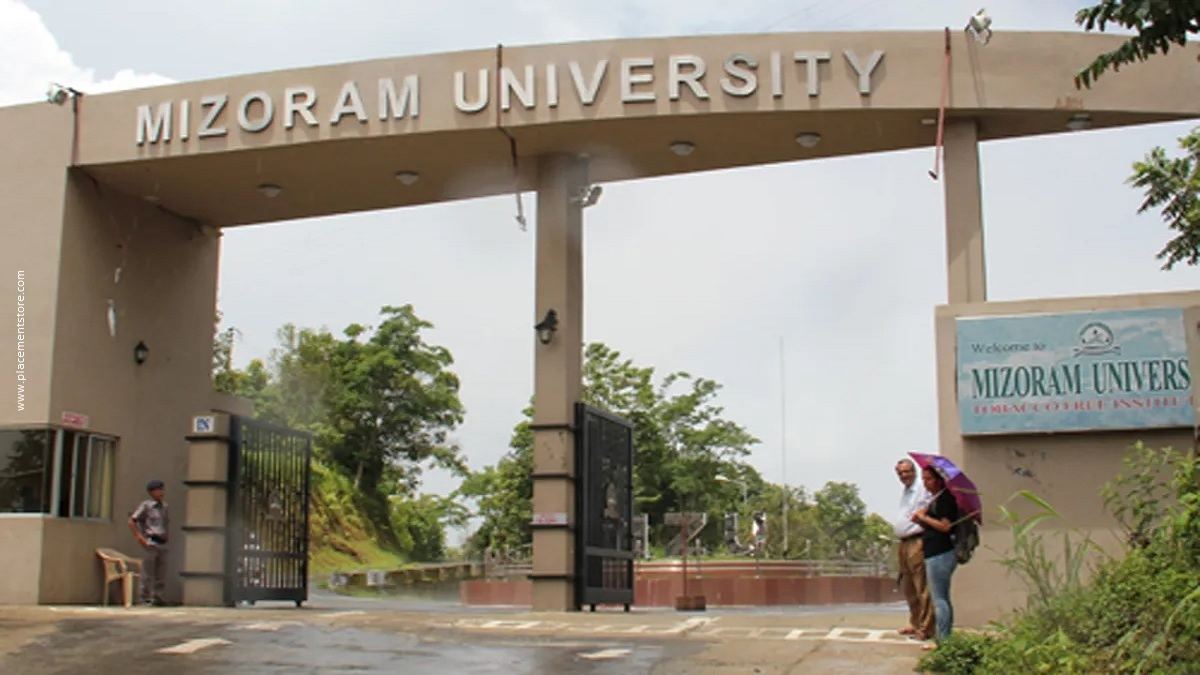 Mizoram University Recruitment 2023 Non Teaching 43 Post   Mizoram University 