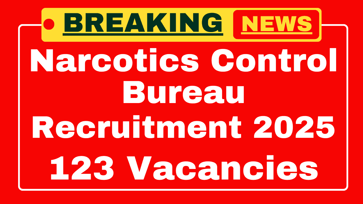 NCB Inspector and Sub-Inspector Recruitment 2025