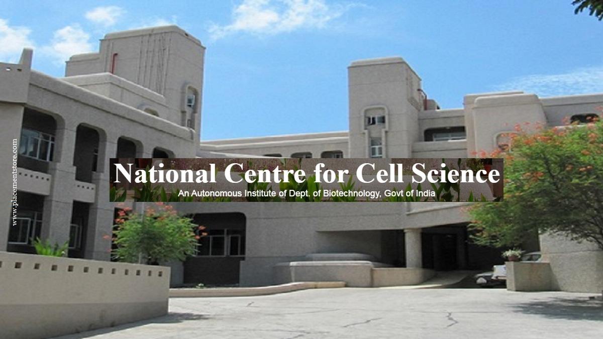 NCCS - National Centre for Cell Science