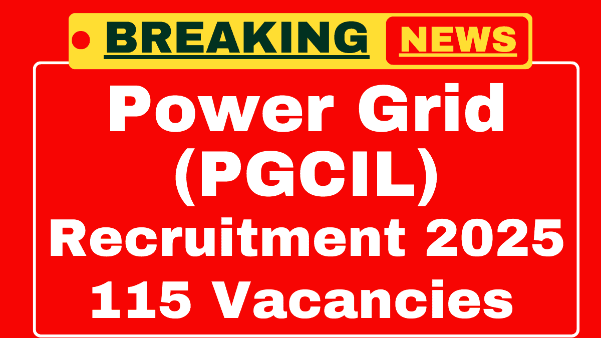 PGCIL Executive Recruitment 2025