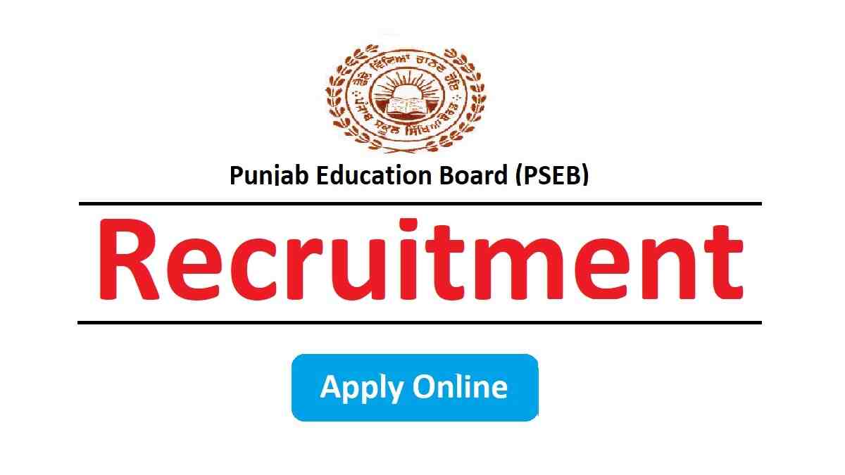 PSEB Recruitment