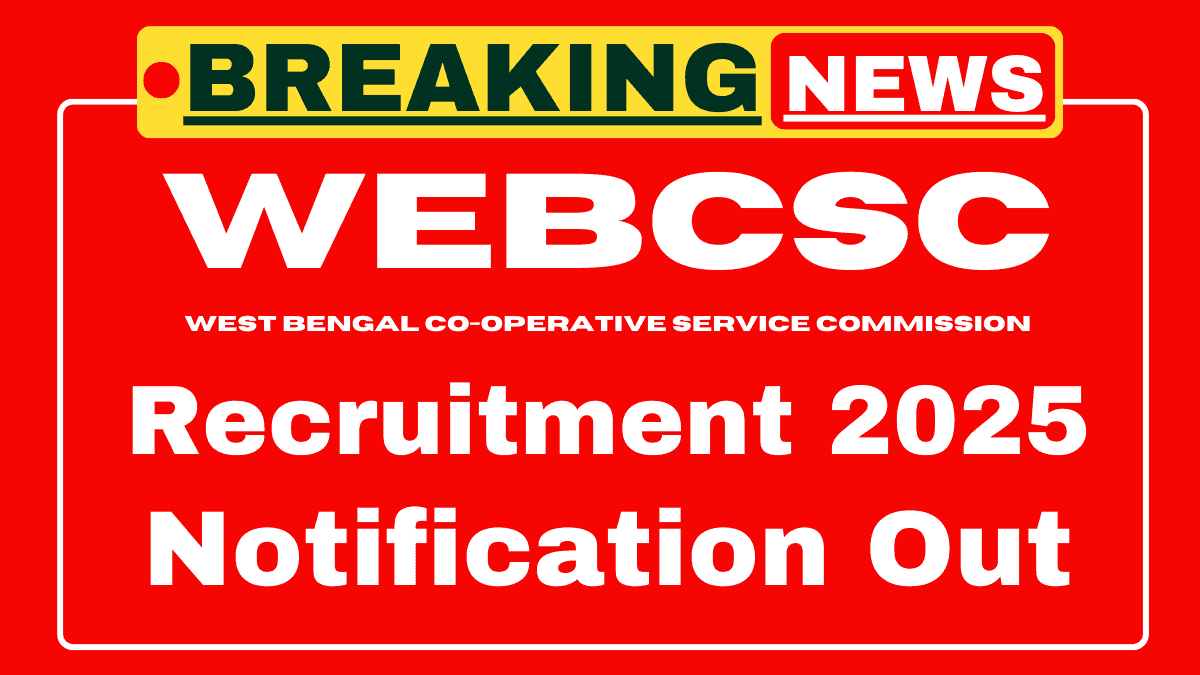 WBEBCSC Recruitment 2025